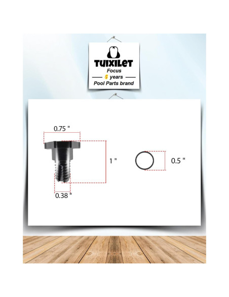 Válvula de Ventilación de Aire TUIXILET R172224X y O-Ring R172221