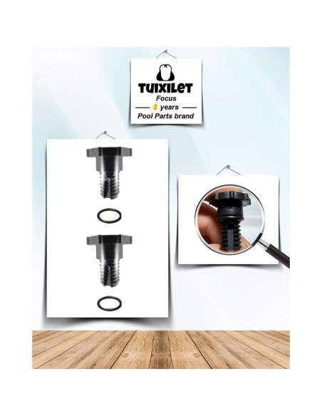 Válvula de Ventilación de Aire TUIXILET R172224X y O-Ring R172221