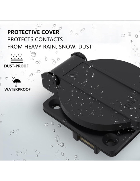 Enchufe NEMA 5-20 STARELO 20A 125V con Tapa Protectora