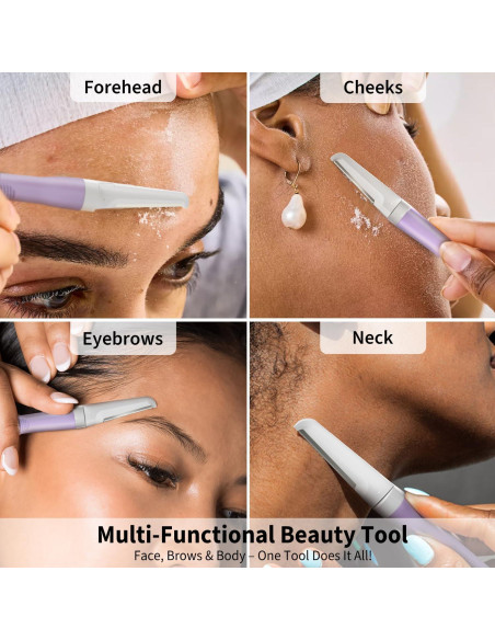 Rasuradora Dermaplane BULIMICA con 8 Cuchillas Reemplazables