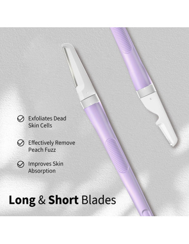 Rasuradora Dermaplane BULIMICA con 8 Cuchillas Reemplazables