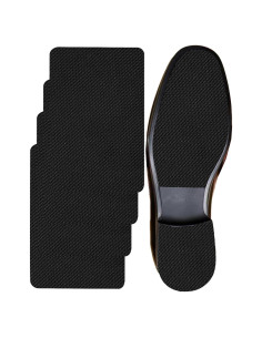 Protector de Suela Antideslizante BHXANZOU Negro 4Pcs 15.24x10.16cm
