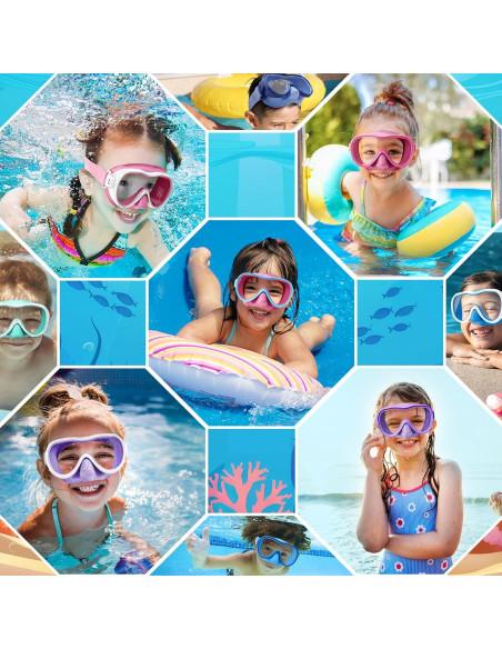 Gafas de natación para niños iGym Ms1415 con snorkel Gafas de natación para niños iGym Ms1415 con snorkel