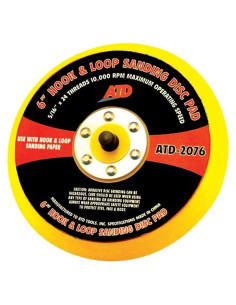 Disco de Lijado 6" ATD Tools 2076 Cambio Rápido