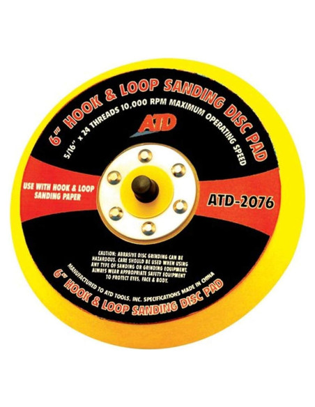 Disco de Lijado 6" ATD Tools 2076 Cambio Rápido