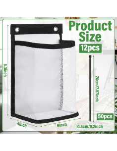 Soporte para Botellas de Agua Antiderrame Sunnymove 12 Pcs 2