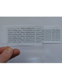 Lote de 12 Lentes Aumentadoras OpticLens 3X 54x85mm 2