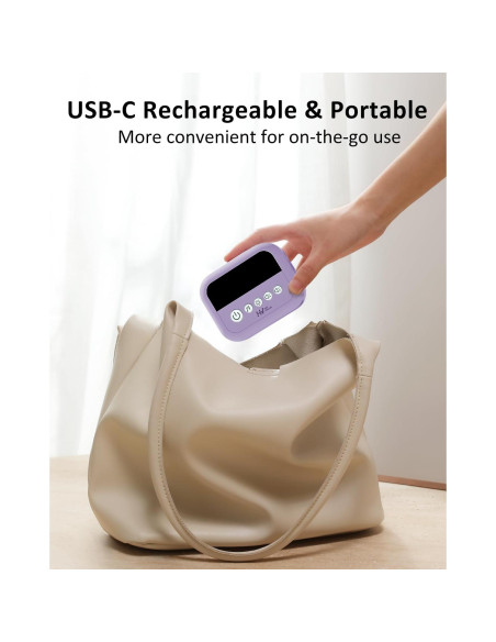 Aspirador Nasal Eléctrico HEYVALUE para Bebé Morado con Luz Nocturna Aspirador Nasal Eléctrico HEYVALUE para Bebé Morado con Luz Nocturna