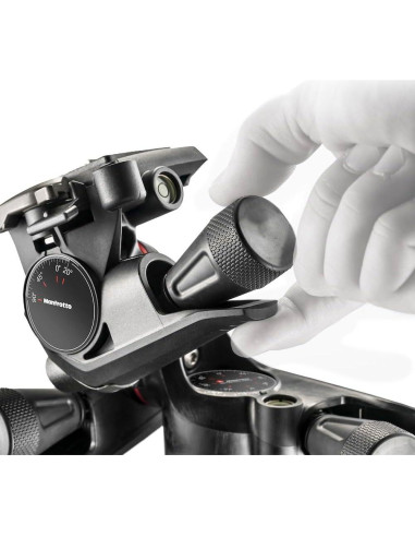 Cabezal de Trípode Manfrotto XPRO 3 Vías con Engranaje