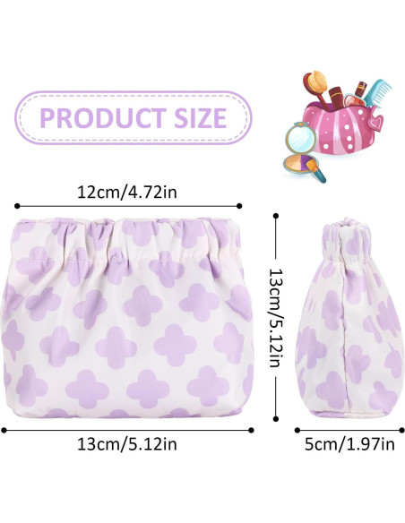 Estuche de Maquillaje Mini Sightor 5 Piezas Impermeable