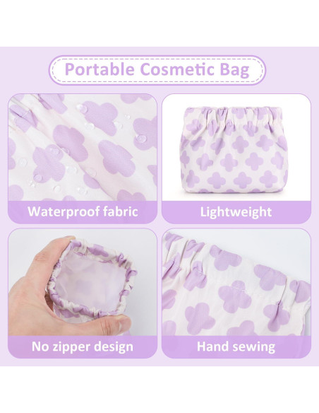 Estuche de Maquillaje Mini Sightor 5 Piezas Impermeable