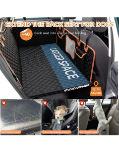 Funda de Asiento para Perros Mildly Home DCSC125 100% Impermeable 2