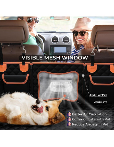 Funda de Asiento para Perros Mildly Home DCSC125 100% Impermeable