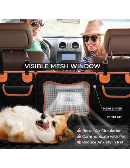 Funda de Asiento para Perros Mildly Home DCSC125 100% Impermeable