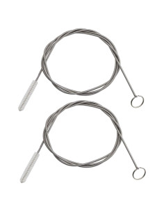 Paquete de 2 cepillos limpiadores de tubo flexible ICEYLI 152 cm