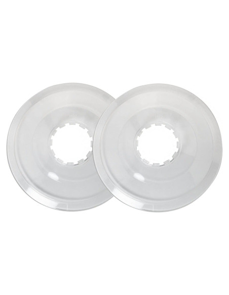 2 Protectores de Radios de Bicicleta LUORNG 138mm Transparente