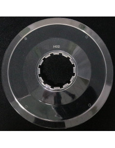 2 Protectores de Radios de Bicicleta LUORNG 138mm Transparente 2