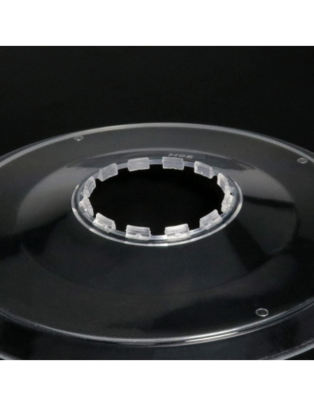 2 Protectores de Radios de Bicicleta LUORNG 138mm Transparente