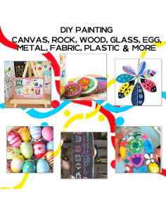 Set de Marcadores Acrílicos Transon de 12 Colores Punta Dual 2