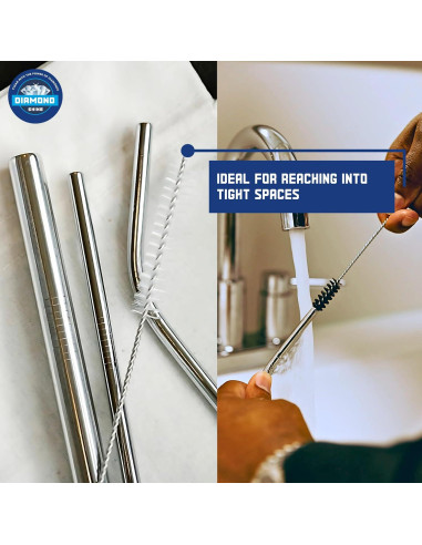 Juego de Cepillos de Limpieza 17 Piezas Diamond Shine