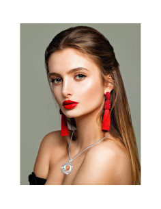 Conjunto de Colgantes de Rhinestone Fumete 24 Pcs DIY Navidad 2