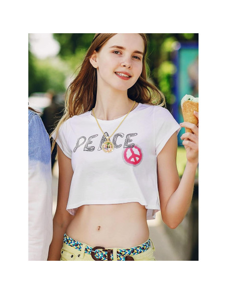 Conjunto de Colgantes de Rhinestone Fumete 24 Pcs DIY Navidad