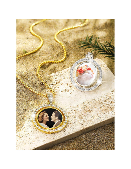 Conjunto de Colgantes de Rhinestone Fumete 24 Pcs DIY Navidad