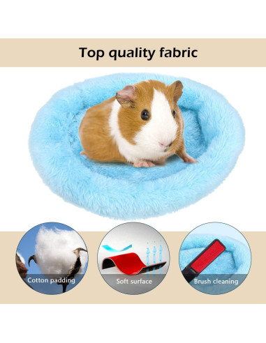 Cama para Cobayas y Hámsters FEBSNOW 17.78 cm Azul