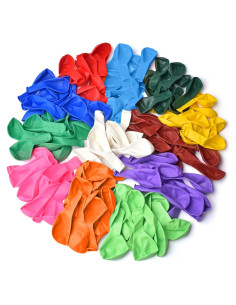 Globos de Láttex 12" Tamodan 120 PCS Coloridos para Fiesta