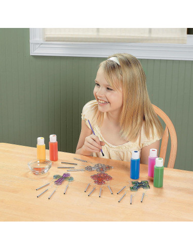 Atrapa Rayos Religioso Fun Express - Campanas de Viento Cruz 21.6 cm