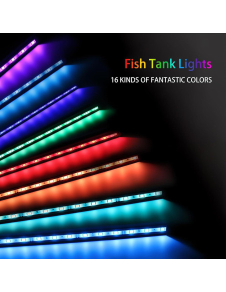 Luz LED Sumergible para Acuario SZMiNiLED 30 cm RGB IP68 Luz LED Sumergible para Acuario SZMiNiLED 30 cm RGB IP68