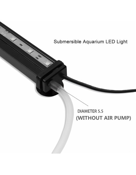 Luz LED Sumergible para Acuario SZMiNiLED 30 cm RGB IP68 Luz LED Sumergible para Acuario SZMiNiLED 30 cm RGB IP68
