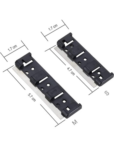 Cuchillas de Repuesto Hygger para Limpiador Magnético HG-815 - 5 Pzas