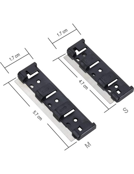 Cuchillas de Repuesto Hygger para Limpiador Magnético HG-815 - 5 Pzas
