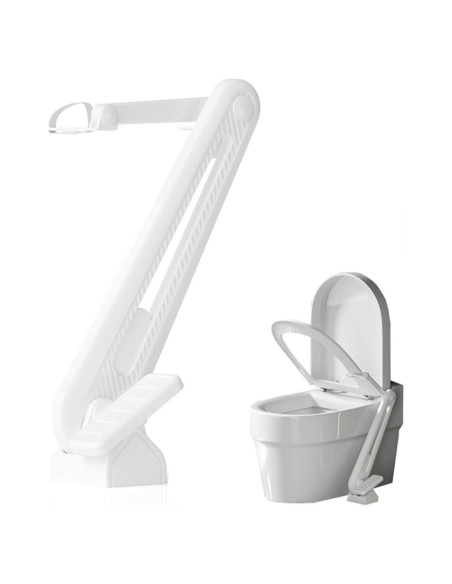 Elevador de tapa de inodoro con pedal YYZGGLING 50.5x21cm