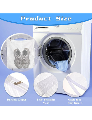 Bolsa para Secar Zapatos Giantree 35x40 cm Malla Lavadora