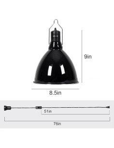 Lámpara de Reptil REPTI ZOO 200W 2 en 1 E26 con UVB 2