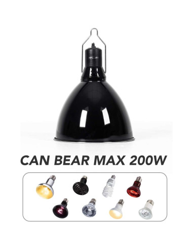 Lámpara de Reptil REPTI ZOO 200W 2 en 1 E26 con UVB