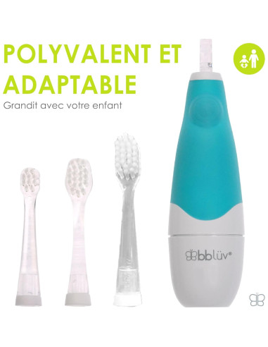 Cepillo de Dientes Eléctrico Snik para Bebés y Niños - Luz LED