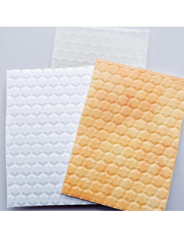 Carpeta de Embossing 3D Hexagonal Arbuya 10.16x15.24cm