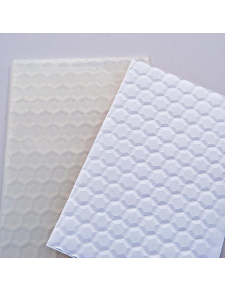 Carpeta de Embossing 3D Hexagonal Arbuya 10.16x15.24cm