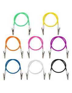 8 Clips de Babero de Silicona NEETUE Multicolor 47.5cm