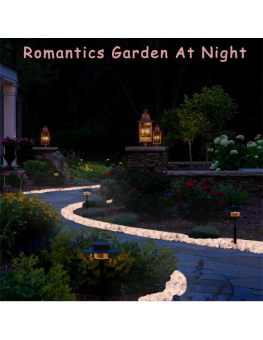 Piedras Brillantes Ajuwaa 200 Pcs Rosa Estrella para Jardín