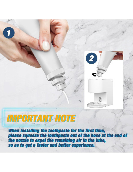 Dispensador Automático de Pasta de Dientes Monstake Negro 6 Niveles