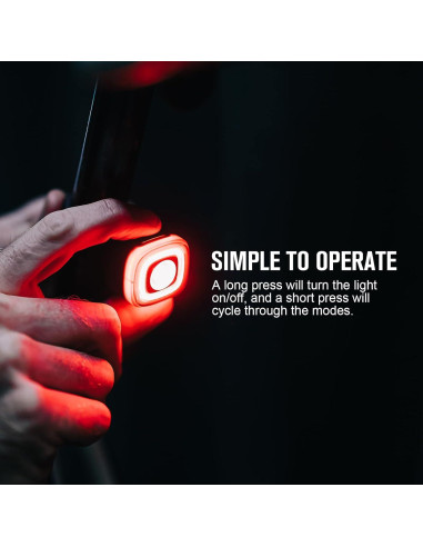 Luz Trasera para Bicicleta OLIGHT RN 120 C 120 Lúmenes IPX6