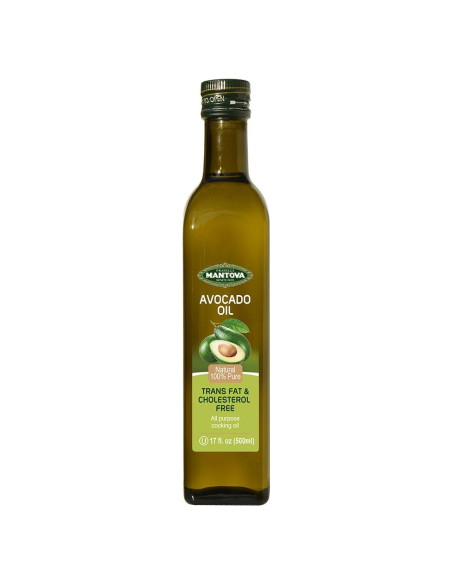 Aceite de Aguacate Mantova 500 ml - 100% Puro y Natural