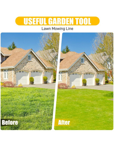 Paquete de 10 Cuerdas de Desmalezadora PETOX AF-100 240ft