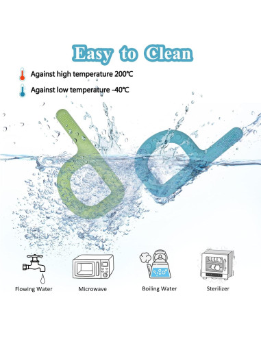 Juguetes Masticables Sensoriales para Niños Autistas - 4 Piezas