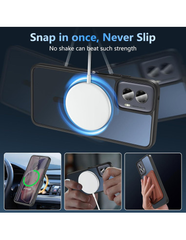 Funda BESINPO para Moto G Power 5G 2024 - Protección Completa