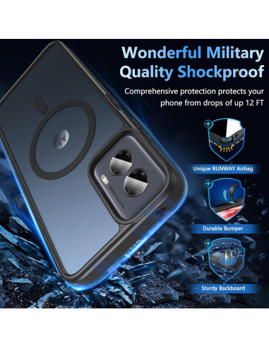 Funda BESINPO para Moto G Power 5G 2024 - Protección Completa